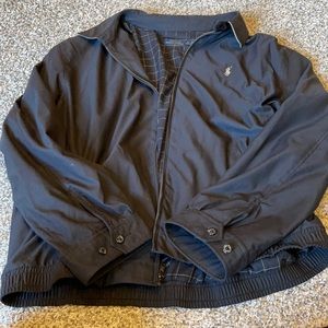 Black polo coat